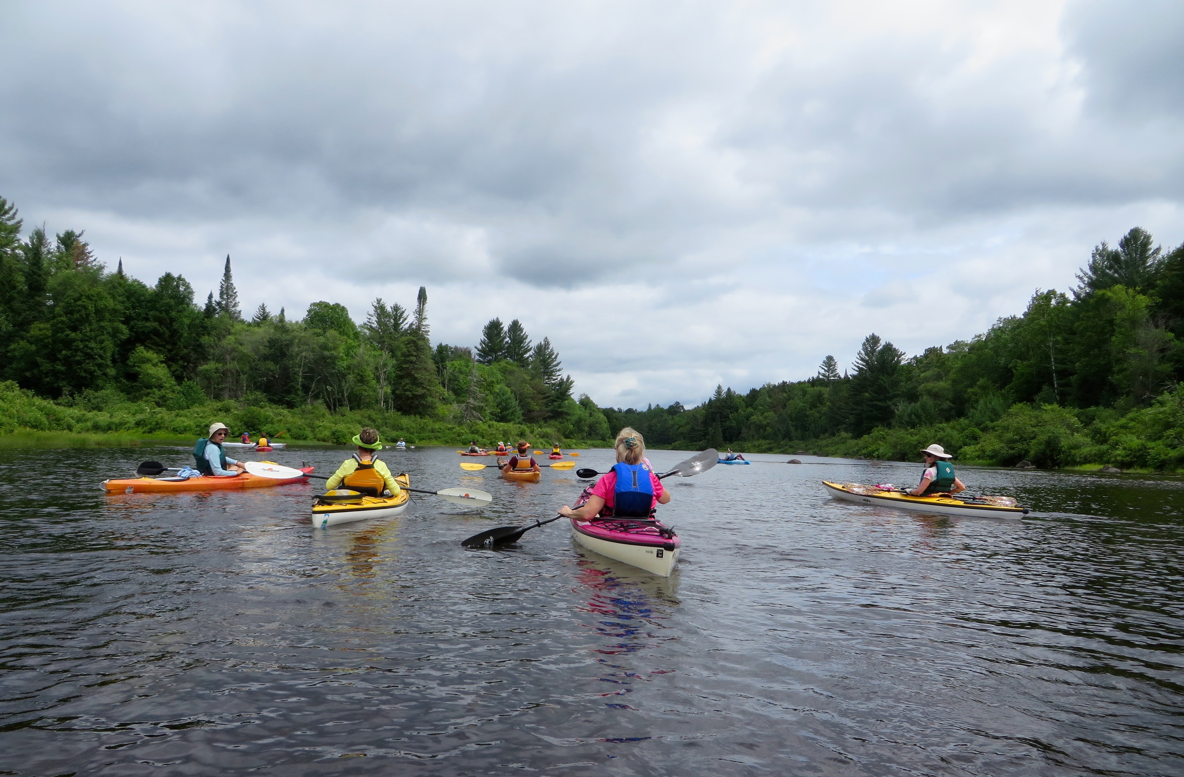 TnT Newcomb weekend - Hudson kayak